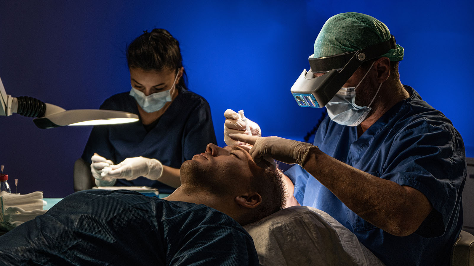 medisinsk hårtransplantasjon